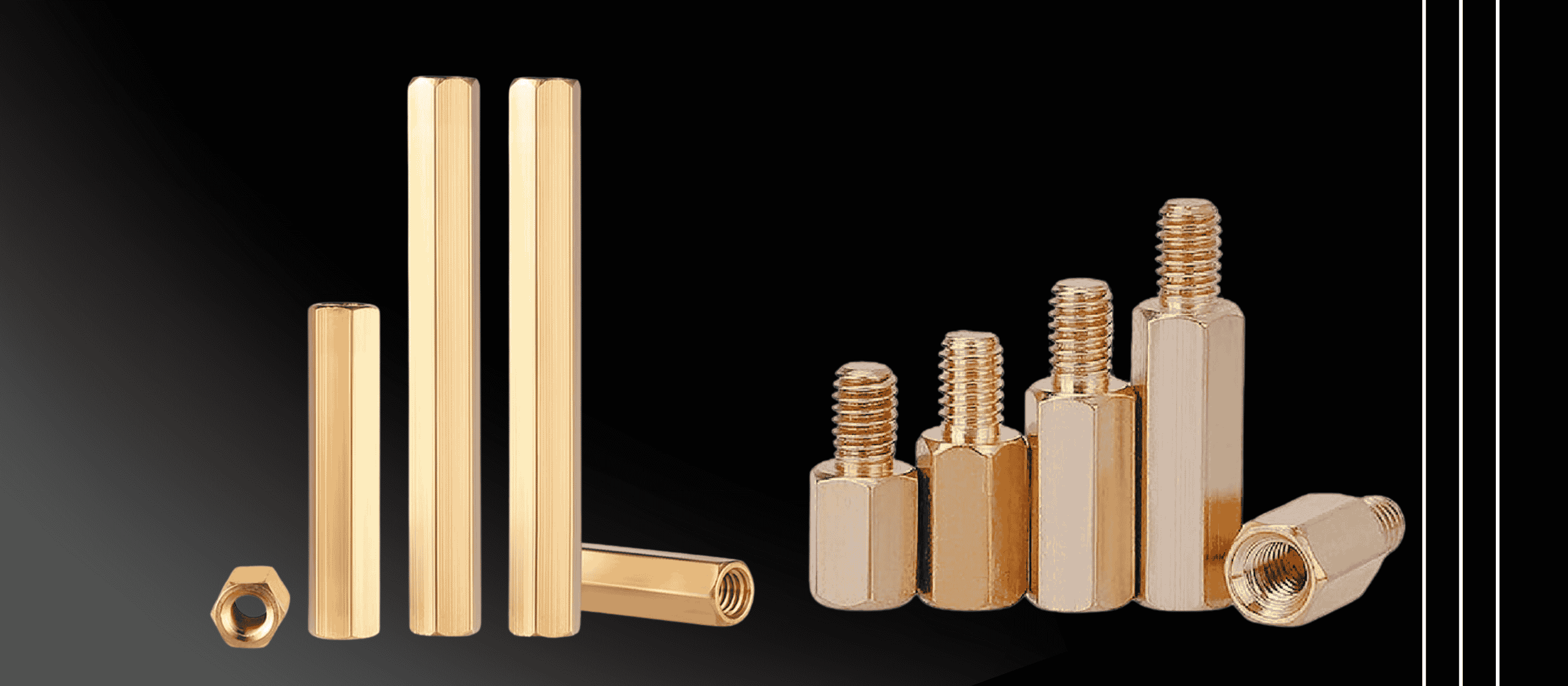 Brass Hex Stand-Off Spacer